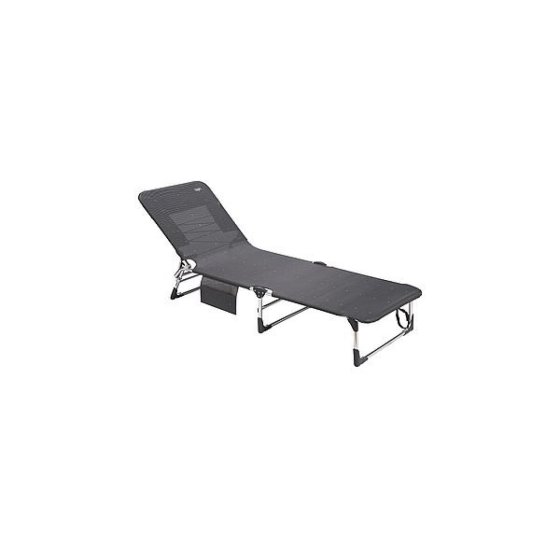 Crespo AL/365 Sonnenliege dunkelgrau Aluminium