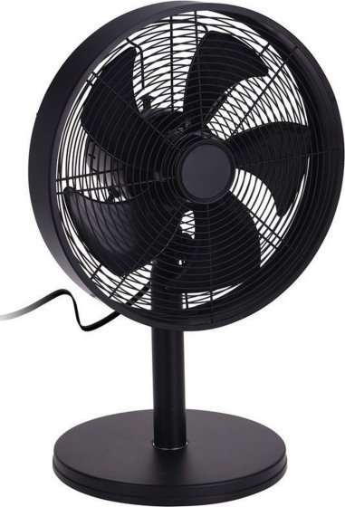 TAFELVENTILATOR 30CM ZWART