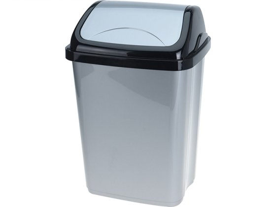 AFVALBAK 10L ZW/GR