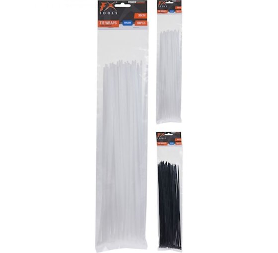 KABELBINDERS 35CM NYLON