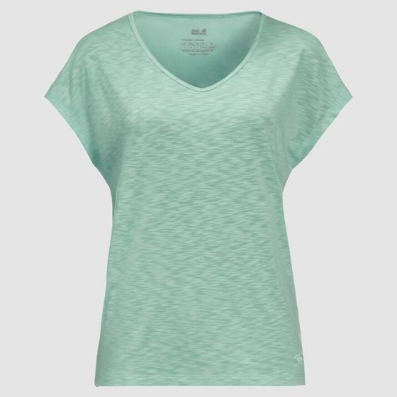 T-SHIRT TRAVEL XL WOMEN LIGHT JADE