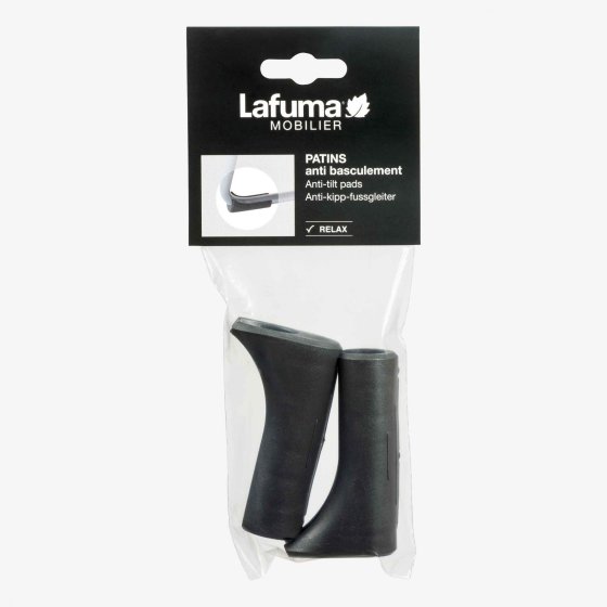 Lafuma beschermdoppen set voor Futura relaxstoel antraciet 2 stuks