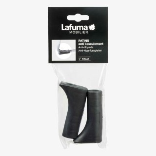 Lafuma beschermdoppen set voor Futura relaxstoel antraciet 2 stuks