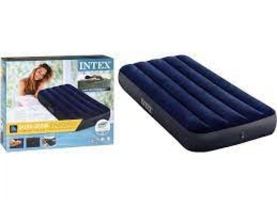 INTEX Classic Downy 1-persoons luchtbed 76 x 191 x 25 cm