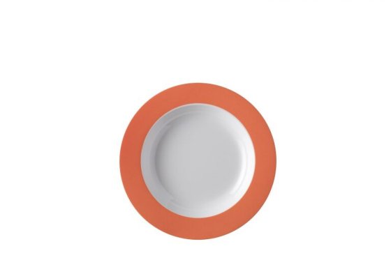 Mepal Wave suppenteller 21 cm coral melamin