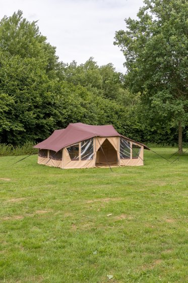 CAMPOOZ Red Ruby folding camper for 2 to 6 people