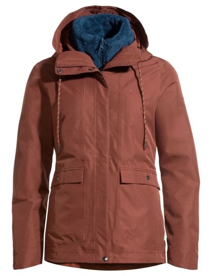 VAUDE Kilia II 3-in-1 Damenjacke braun