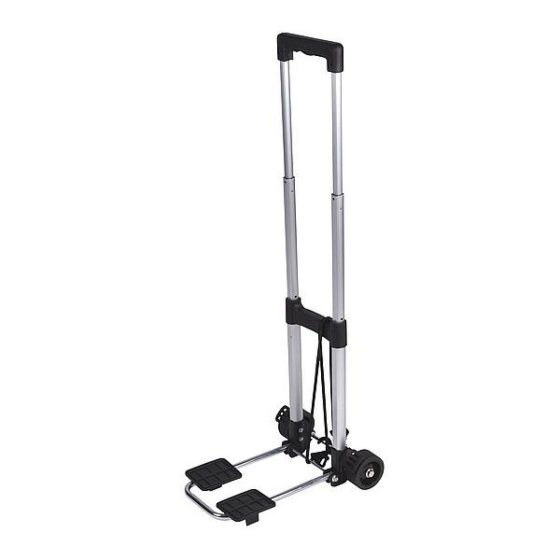 Bo-Camp compact aluminium luggage trolley 25 kg