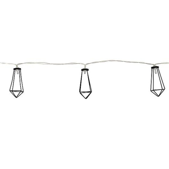 Bo-Camp Galvin Lichterkette mit 10 LED-Laternen