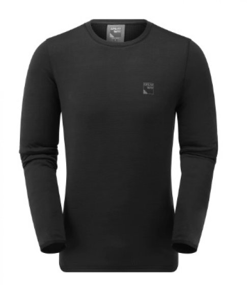 STRETCH DORNIE CREW 2XL MEN BLACK