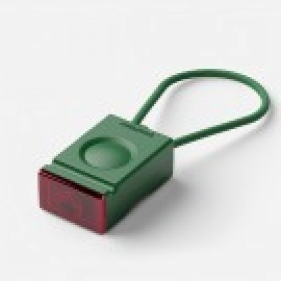 BOOKMAN Block Light Rear USB feu arrière de vélo vert