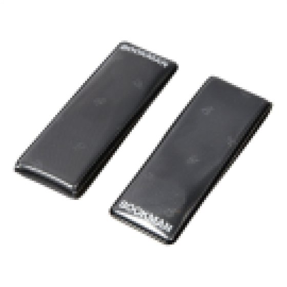 BOOKMAN Clip-On Reflectors zwart magnetische reflectoren