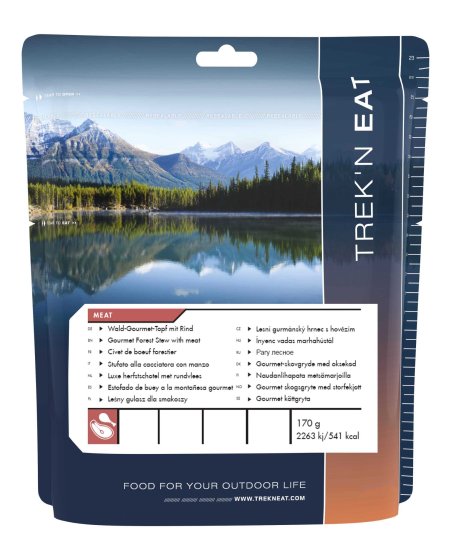 Trek'n Eat Gourmet Forest Stew with Meat gefriergetrocknete Mahlzeit 170 g