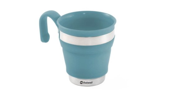 Outwell Collaps Mug faltbarer Campingbecher Classic Blue