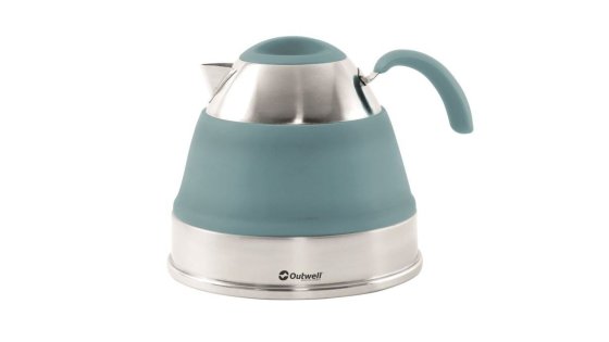 Outwell Collaps Kettle 2.5L foldable camping kettle blue