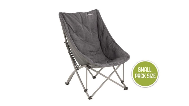 Outwell Tally Lake camping vouwstoel grijs