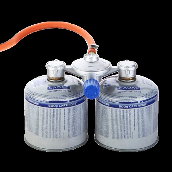 CADAC Dual Power Pak 30 mbar gascartridgehouder