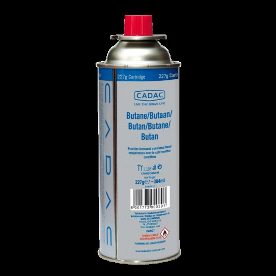 CADAC Butan-Gaskartusche 227 g mit Bajonettanschluss