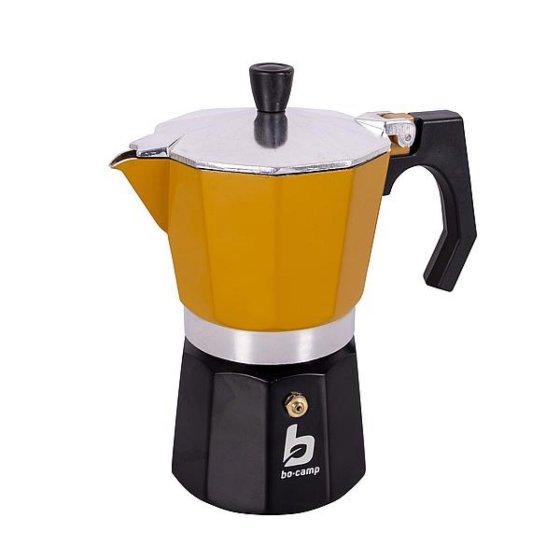 Bo-Camp Hudson aluminium percolator 6 cups yellow