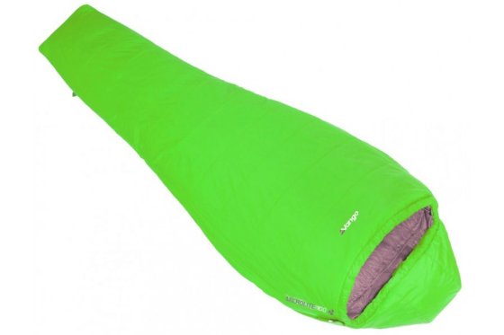 Vango Microlite 100 mummy sleeping bag gecko green