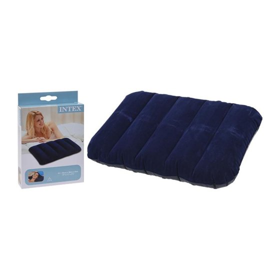 KUSSEN OPBLAASBAAR BLAUW