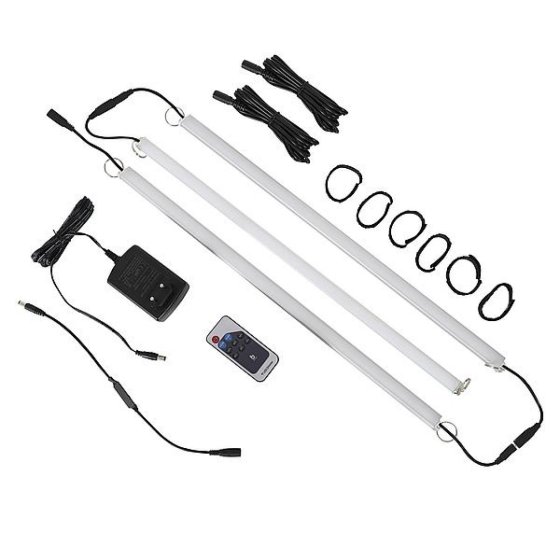 Bo-Camp Slim Tube dimmable awning light set 22W