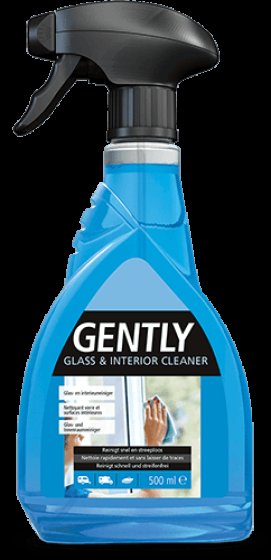 GENTLY glass and interior cleaner 500 ml spray