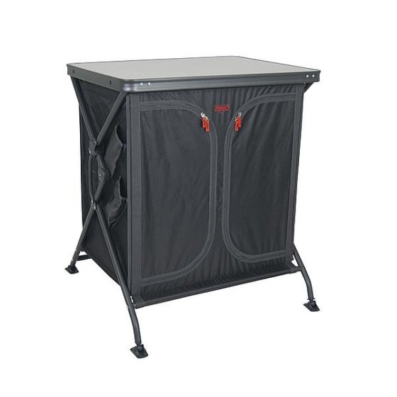 Crespo AP-104 camping kitchen cupboard with heat-resistant top