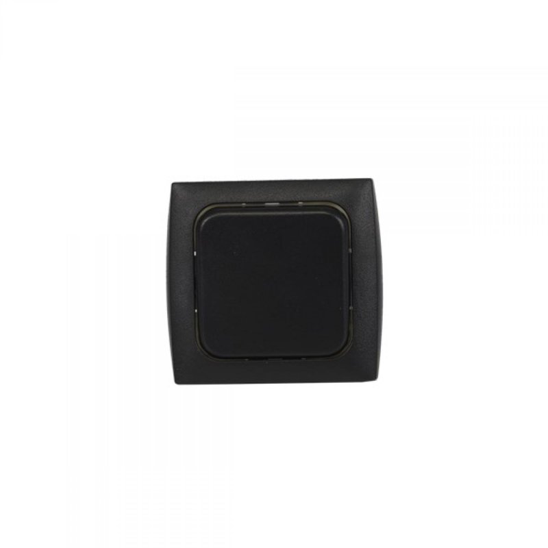 Interrupteur va-et-vient encastrable Gimeg noir 16A 250V