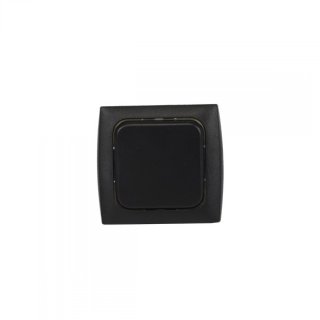 Interrupteur va-et-vient encastrable Gimeg noir 16A 250V