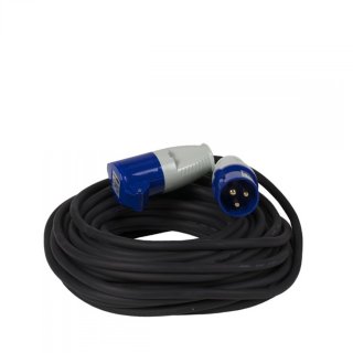 Gimeg CEE extension cable 40 m neoprene black