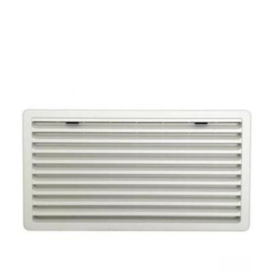 Thetford groot ventilatierooster voor koelkast wit
