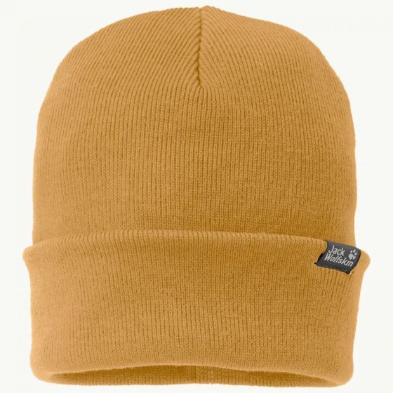 BONNET RIB HAT AMBER GOLD