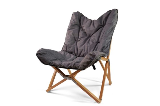 Human Comfort Yzeron fauteuil lounge avec cadre en bambou