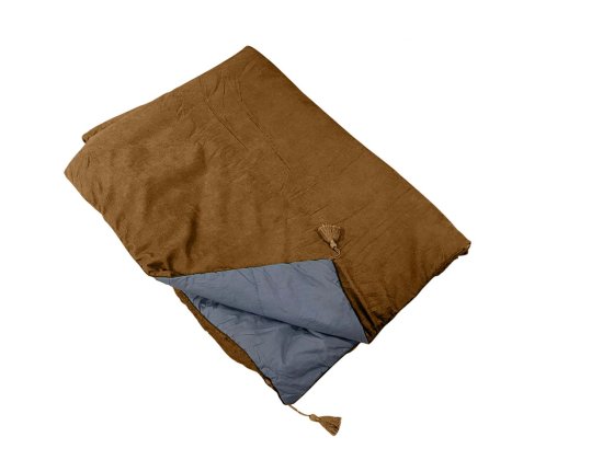 Human Comfort Corduroy Plaid Arrou bruin 150x200 cm