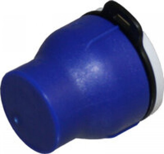 REICH blue pipe end cap for water system