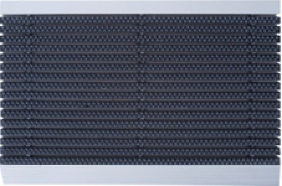 BABYLON Aluscraper deurmat 40 x 60 cm grijs