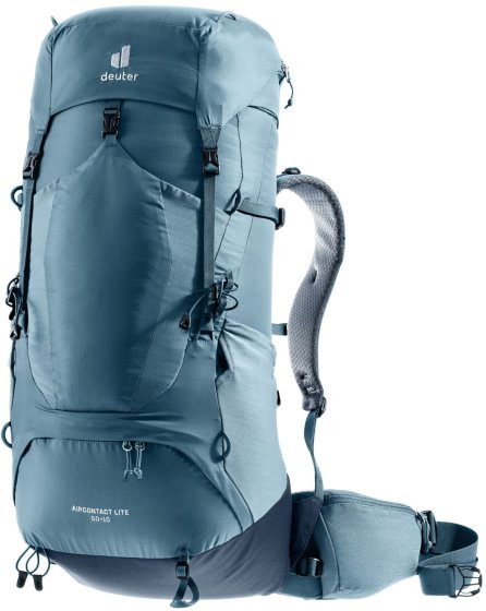 Deuter Aircontact Lite 50+10 trekkingsrugzak atlantic-ink
