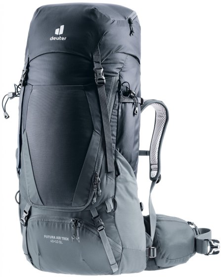Deuter Futura Air Trek 45+10 SL trekkingsrugzak zwart