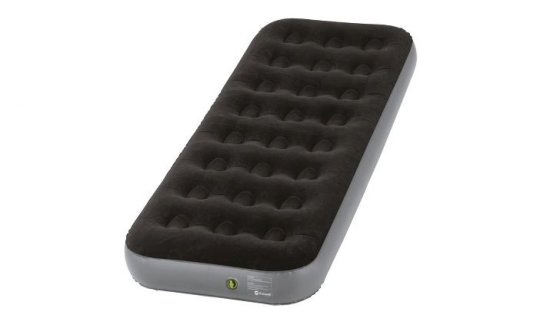 Outwell Classic Single luchtmatras 1-persoons zwart/grijs