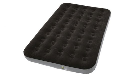 Outwell Flock Classic Double luchtmatras zwart/grijs