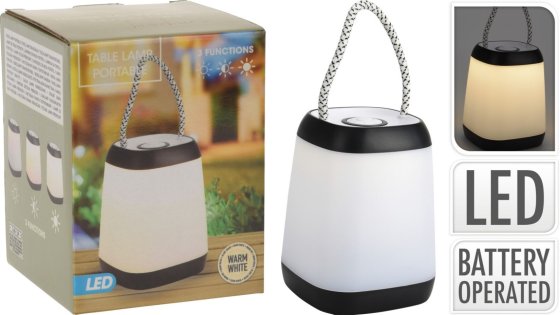 LAMPE DE TABLE PORTABLE LED