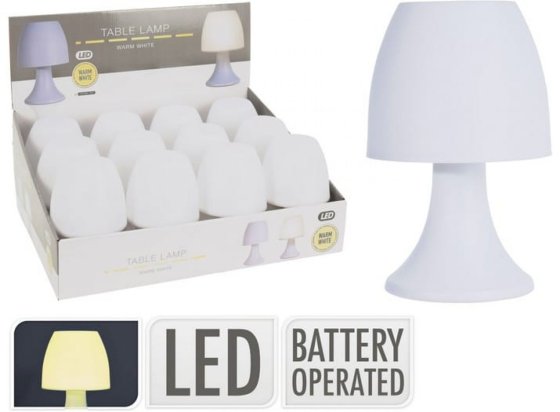 LAMPE DE TABLE LED WARM WHITE