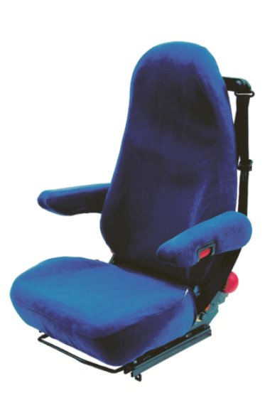 Camperline Vordersitzbezug-Set Modell 4 blau für AGUTI Wohnmobilsitz