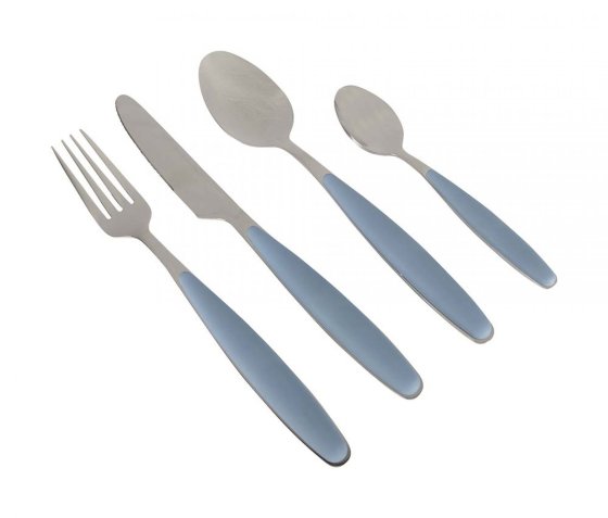 Gimex Colour Line cutlery set 16-piece blue