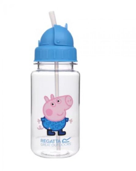 Regatta Peppa Pig Tritan drinks bottle with straw - Malibu Blue
