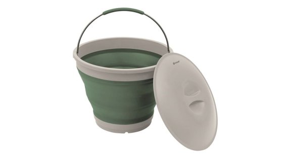 Outwell Collaps opvouwbare emmer met deksel 11L groen