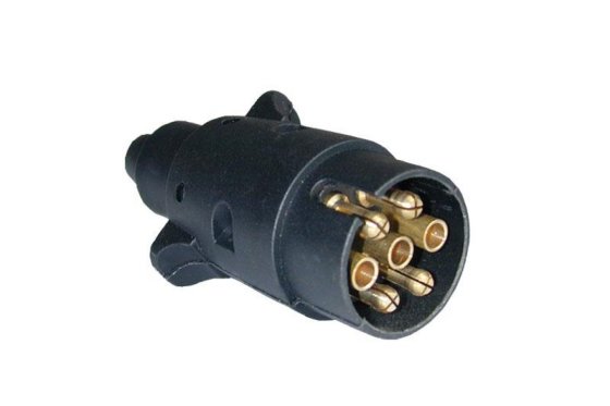HABA 7-polige PVC stekker voor caravan of aanhanger
