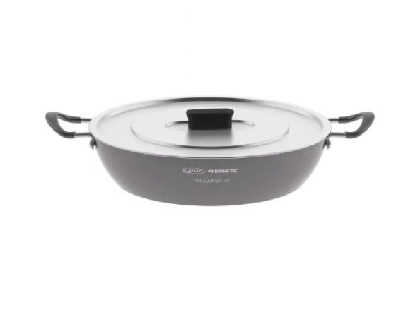 CADAC Paella Pan 30 met deksel aluminium pan