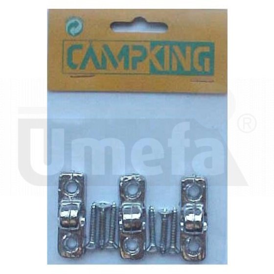 UMEFA horizontal frame fixing eye metal 3 pieces